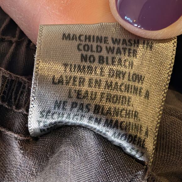 Cloth & Stone Anthropologie Tencel Jogger Trouser Washed Gray Relaxed XL - Picture 9 of 9